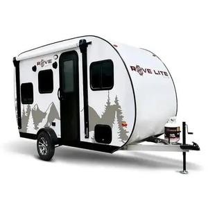 Standards Camper 4 Person Teardrop Trailer Camping caravana Remolque de viaje con cocina para la venta. - Product Image 3