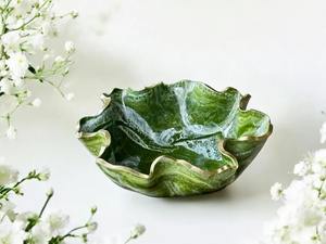 Bol alimentaire en résine époxy de haute qualité avec surface durable et brillante, élégant bol alimentaire en résine époxy pour servir des salades et des collations - Product Image 2