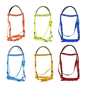 "Equine Elegance: Brida de caballo de PVC de primera calidad: artesanía superior para una comodidad, estilo y rendimiento incomparables en Equestri - Product Image 3