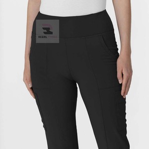 Unisex Cómodo Estirable Enfermeras Scrubs Pantalones Tejido Jogger Scrubs para Mujeres y Hombres Uniformes de Hospital - Product Image 4