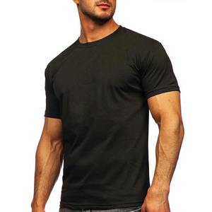 Camiseta de Hombre Nueva de Alta Calidad, Moderna, Informal, de Manga Corta, Cuello Redondo, de Tela de Algodón - Product Image 4