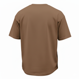 เสื้อยืดคอกลมผู้ชายผ้าฝ้าย 100% แบบขายส่ง เป็นมิตรกับสิ่งแวดล้อม น้ำหนัก 280 กรัม ทอแบบพิมพ์ลายด้วยความร้อน ทรงหลวม สีพื้น ดำ ขาว ด้านหน้า - Product Image 2