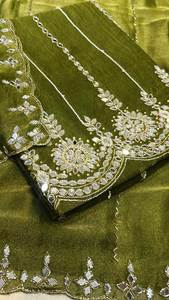 Trajes de fiesta paquistaníes indios bordados a mano sin costuras de diseñador moderno para mujeres estilo tradicional de moda para - Product Image 3