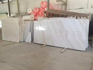 Dalles de marbre calcite blanc laiteux poli de haute qualité et à prix abordable du Vietnam pour revêtement mural, prêtes à l'exportation - Product Image 5