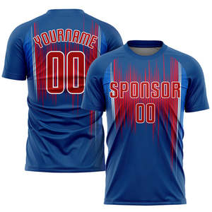 Camiseta de fútbol de secado rápido personalizada superventas, ropa deportiva de equipo sublimada para clubes, torneos escolares - Product Image 3
