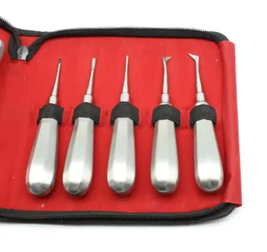 Élévateurs dentaires manuels luxateurs réutilisables en acier inoxydable, lot de 10 pièces, légers et de haute qualité pour chirurgie dentaire - Product Image 2