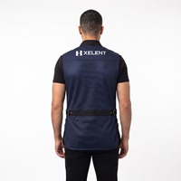 Gilet de tir en argile Xelent avec poches zippées en daim, logo personnalisé brodé, modèle OEM en gros OD-006, protection contre le recul à l'épaule