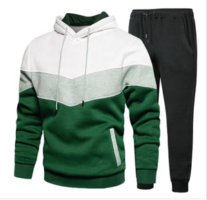 Conjunto Deportivo de Algodón con Capucha para Hombre, Estilo Moderno 2025, para Gimnasio, Casual, Invierno, con Estampado, Forro Polar, Logotipo Personalizable - Product Image 1