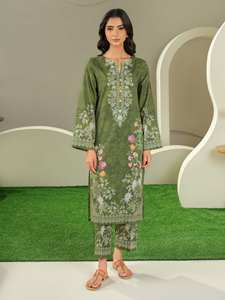 ชุดเดรสผ้าไหมลำลองดีไซน์แบบดั้งเดิมสำหรับผู้หญิงชุดเดรส shalwar kameez - Product Image 2