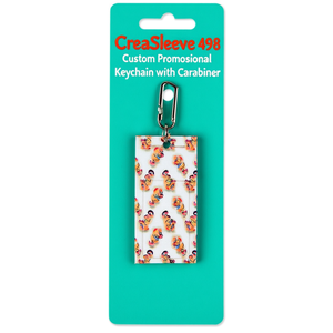 CreaSleeve 498 Portachiavi Promozionale Personalizzato con Moschettone - Product Image 2