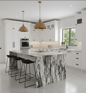 Dalle de marbre indien Capaconova, écologique, durable, comptoirs de cuisine et revêtements de sol décoratifs brillants, surface polie - Product Image 3