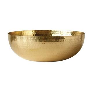 Juego de dos mesas de mesa, frutero decorativo, nuevo y elegante cuenco de metal pintado a mano para servir comida - Product Image 3