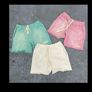 2025 été nouveau respirant et confortable Logo personnalisé imprimé 100% coton poche vierge coupe ample Shorts décontractés pour unisexe - Product Image 3