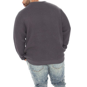 Pull en tricot pour homme, plissé, zippé, 100% coton, tricot torsadé, pull en tricot tendance, cardigan pour homme, pull pour homme - Product Image 2