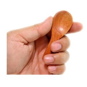 Mini cuillère en bois de qualité supérieure Cuillère à mesurer ronde en bois à long manche Cuillères à assaisonnement prix de gros - Product Image 2