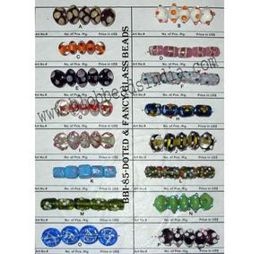 Collection de perles de verre de qualité supérieure pour les projets de fabrication et de conception de bijoux artisanaux Perles de verre fantaisie Fournisseur indien - Product Image 6