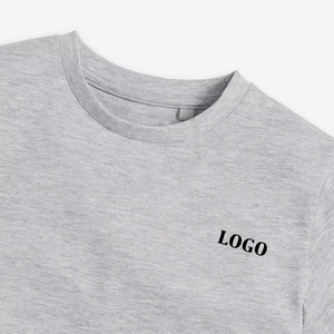 เสื้อยืดแขนสั้นเด็กผู้หญิงคุณภาพสูงสำหรับฤดูร้อนปี 2025 พร้อมโลโก้สั่งทำ ผ้าฝ้าย 100% ระบายอากาศได้ดีและแห้งเร็ว - Product Image 6
