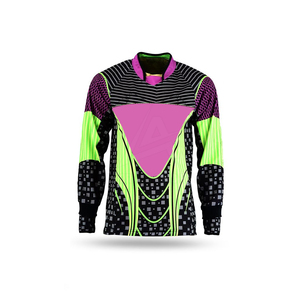 Elegante Pro Quality Fitness Wear Logotipo personalizado Nuevo diseño Mejor Paintball Jerseys - Product Image 3