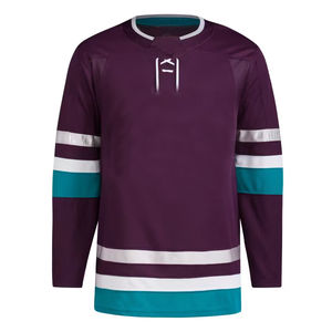 เสื้อฮ็อกกี้น้ำแข็งแบบระเหิดผ้าโพลีเอสเตอร์ระบายอากาศแห้งเร็วทนทานชุดทีม2025 - Product Image 1