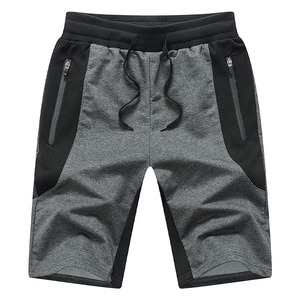 <b>Mens</b> Cotton Casual <b>Lounge</b> Fleece <b>Shorts</b> Jogger Workout Gym Sweat <b>Short</b> Athletic <b>Shorts</b> with Zip Pockets - Product Image 1
