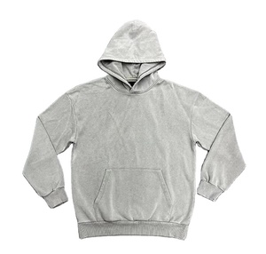 ชุดวอร์มสีพื้นสำหรับผู้ชายชุดวอร์มและเสื้อฮู้ดสไตล์วินเทจสำหรับฤดูหนาวออกแบบได้ตามต้องการ - Product Image 2