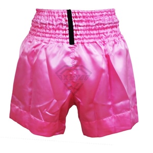 Professional Muay Thai Kick Boxing Shorts for Men Wholesale Fight Training Wear Breathable Polyester Muay Thai Shorts - Product Image 6