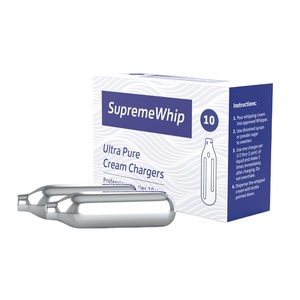 Marque privée sur mesure 8.2g suprême, paquet de 10 outils de fabrication de desserts, chargeur de crème fouettée au meilleur prix du marché - Product Image 1