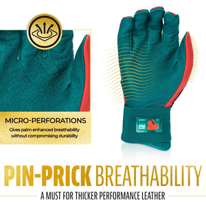 ถุงมือตีเบสบอล Pro Long Cuff Franklin หนัง Cabretta คุณภาพพรีเมียม 100% ดีไซน์โดดเด่น ราคาขายส่ง - Product Image 2