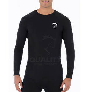 Chemise de base à manches longues pour hommes pour l'entraînement et l'entraînement Couche de base pour hommes Dernier modèle en vente en ligne - Product Image 1