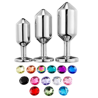 YoungWill SM Plugs anaux en métal, dilatateurs anaux, outils de masturbation pour adultes, jouets sexuels stimulants, plug anal en alliage métallique pour usage anal