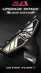 Collecteur d'admission ULTRA FLOW FLEX amélioré, couleur noire, compatible avec TOYOTA REVO FORTUNER INNOVA 2.4-2.8, années 2016-2023 - Product Image 3