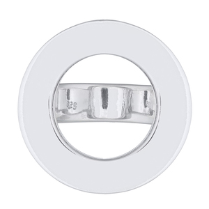 Anillo de plata de ley con arandela circular triple, joyería terminada de estilo clásico de mayorista de Tailandia para ocasiones de fiesta - Product Image 2