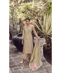 ชุดเดรสอิสลามแบบสุภาพสำหรับผู้หญิงชุดอาบายาผ้าเดนิมตุรกีมีเสื้อคลุมตะวันออกกลางคลาสสิกและดีไซน์ฮิญาบหรูหรา - Product Image 1