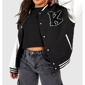 Chaquetas universitarias de diseño personalizado para mujer, ropa informal de estilo lujoso con ropa de invierno de calidad única, chaquetas universitarias cálidas de último diseño - Product Image 4