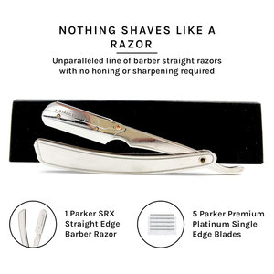 Haute qualité Portable pliant manuel rasoir en acier inoxydable sourcil corps rasage rasoir pour hommes jetable sans danger pour les barbiers - Product Image 3