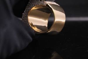 Anillo de Compromiso de Lujo Chapado en Plata con Moissanita de 0.5 Quilates, Gema DEF, Engaste de Puntas - Product Image 4