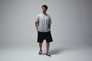 Vintage Acid Wash Heavyweight <b>Tshirt</b> Oversized Sun Fade Distressed Blank Knitted <b>Long</b> Vintage T-shirt for men - Product Image 2