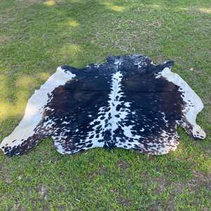 ISONZ fait à la main véritable vache cheveux décoratifs cuir peaux meubles ceinture sac à main canapé chaussures bagages vêtements-finis - Product Image 2