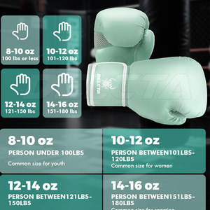 Guantes de Boxeo de Cuero Genuino con Logotipo Personalizado, Guantes de Boxeo Juveniles, Guantes de Boxeo de Dedos Completos - Product Image 6