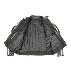 2025 Unisex High Quality Leather Jacket Casual Waterproof Street Wear with Stand Collar Factory <b>Direct</b> OEM ODM Design - Product Image 3