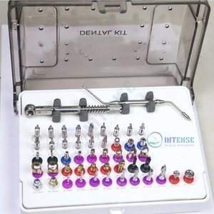 Kit chirurgical d'implantation dentaire électrique avancé INTENSE, système complet de 50 pièces, forets trephines, clé à cliquet, outils en titane, CE - Product Image 5