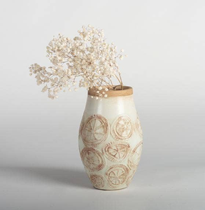 Vases floraux rustiques, céramique peinte à la main, décor de style vintage, vases à fleurs uniques. Disponible aux prix de gros. - Product Image 5