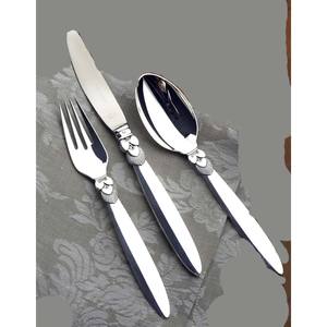 Top vente en acier inoxydable incroyable conception occidentale poignée argent miroir poli ensemble de couverts - Product Image 3