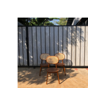 Silla de Comedor Moderna y Económica para Hotel o Restaurante, Diseño de Ratán, Apilable, para Jardín, Cafetería o Exteriores - Product Image 3