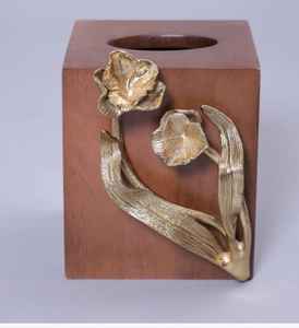 Tabletop Accessories Gold Finished Metal Stainless Steel Napkin Holder <b>Paper</b> Customized Design Metal <b>Tissue</b> Roll Stand - Product Image 2