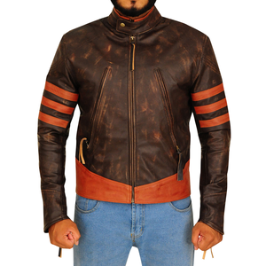 Veste en cuir pour homme, style motard, cuir véritable de qualité supérieure, vêtements de moto tendance, logo personnalisé, fabricant OEM ODM - Product Image 1