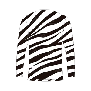 Camiseta de Manga Larga con Estampado de Cebra Sublimado Personalizada para Hombre, para Caza, Pesca, Deportes, Marca Privada OEM TSI-G05-P0799 - Product Image 3