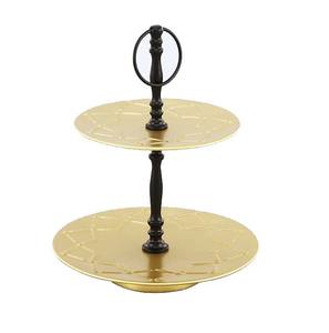 Soporte de pastel de metal alto de nuevo diseño más vendido Fabricante y exportador de soporte de pastel de metal de alta calidad de la India. - Product Image 2