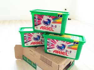 Cápsulas de Lavandería Quitamanchas, Abrillantador Ariel y Suavizante de Telas en una Práctica Cápsula - Product Image 5