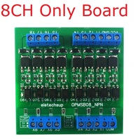Eletechsup OPMSB08 5A, Placa Amplificadora de Señal PLC, Tubo MOS NPN PNP, Convertidor de Nivel Lógico Digital IO, CC 3.3V 5V 12V 24V
